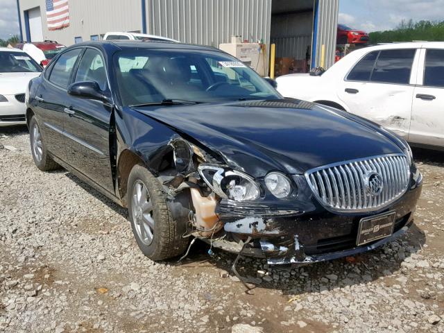 2G4WD582681242241 - 2008 BUICK LACROSSE C BLACK photo 1