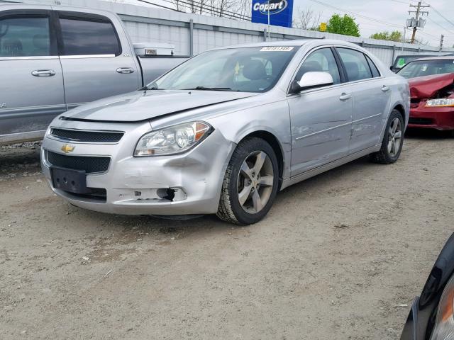 1G1ZC5E14BF193078 - 2011 CHEVROLET MALIBU 1LT 银色 照片 2