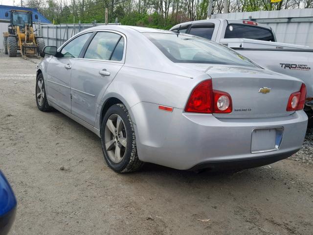 1G1ZC5E14BF193078 - 2011 CHEVROLET MALIBU 1LT 银色 照片 3