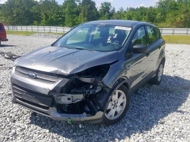 1FMCU0F73EUC68624 - 2014 FORD ESCAPE S GRAY photo 2