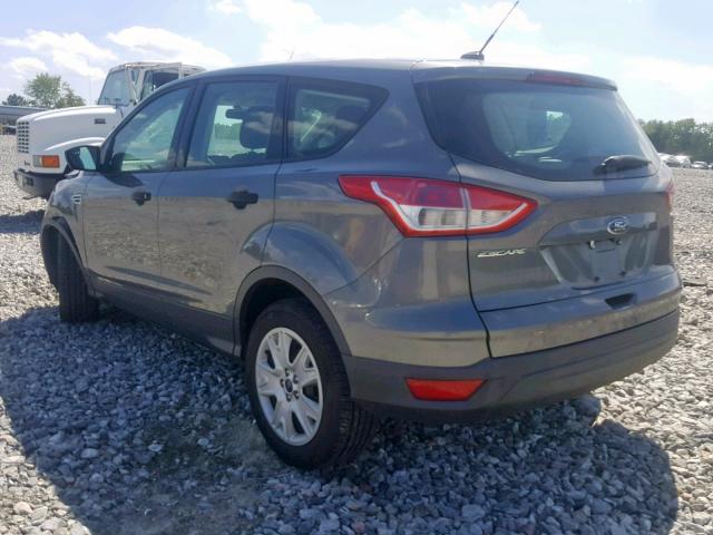 1FMCU0F73EUC68624 - 2014 FORD ESCAPE S GRAY photo 3