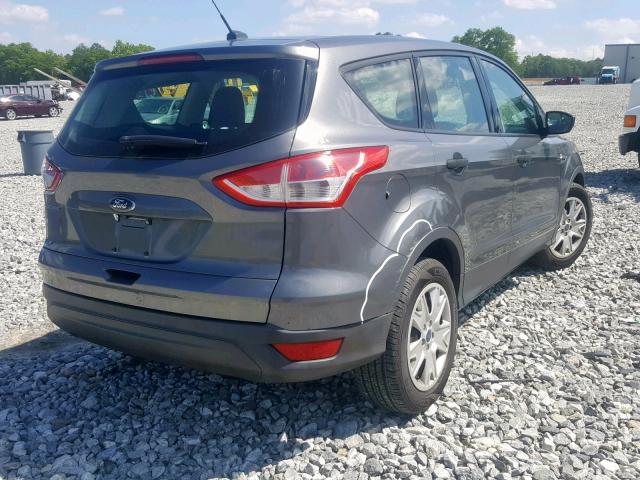 1FMCU0F73EUC68624 - 2014 FORD ESCAPE S GRAY photo 4