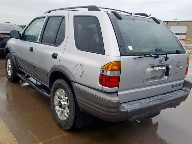 4S6CK58W214414777 - 2001 HONDA PASSPORT E 银色 照片 3
