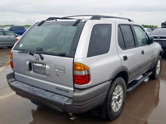 4S6CK58W214414777 - 2001 HONDA PASSPORT E 银色 照片 4