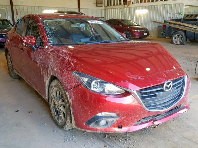 3MZBM1W77GM266949 - 2016 MAZDA 3 TOURING RED photo 1