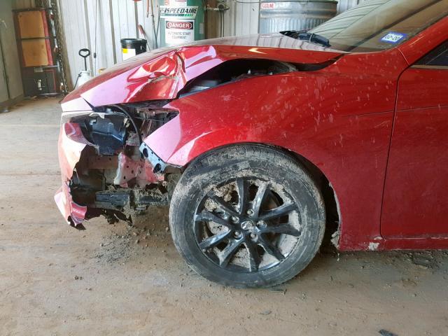 3MZBM1W77GM266949 - 2016 MAZDA 3 TOURING RED photo 9