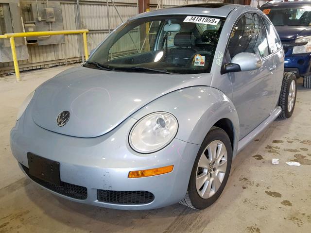 3VWRW31C49M511251 - 2009 VOLKSWAGEN NEW BEETLE Blau Foto 2