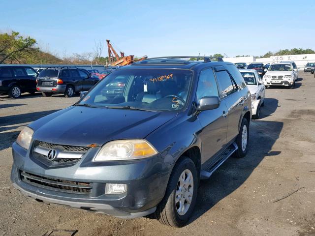 2HNYD18944H529513 - 2004 ACURA MDX TOURIN GRAY photo 2