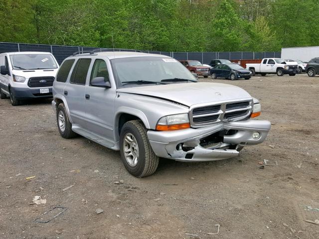 1D4HR48N23F571476 - 2003 DODGE DURANGO SL SILVER photo 1