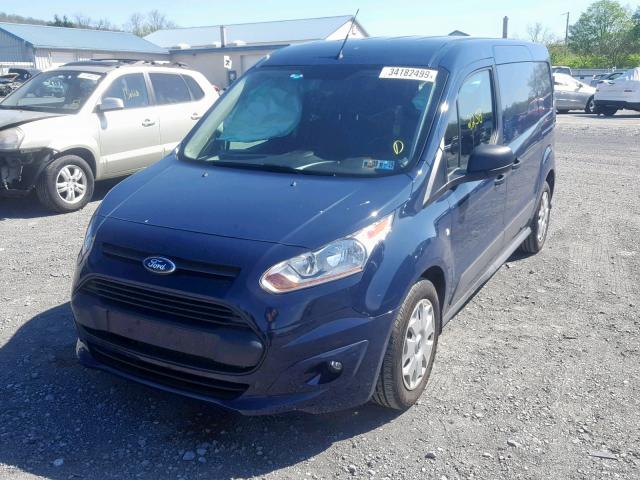 NM0LS7F7XJ1357117 - 2018 FORD TRANSIT CO BLUE photo 2