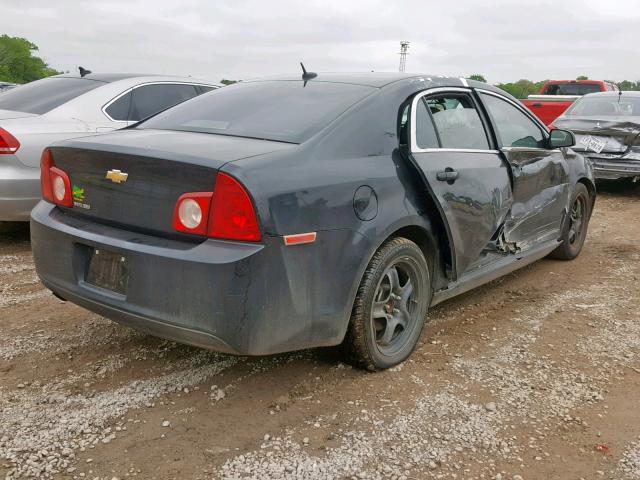 1G1ZB5E10BF391286 - 2011 CHEVROLET MALIBU LS BLACK photo 4