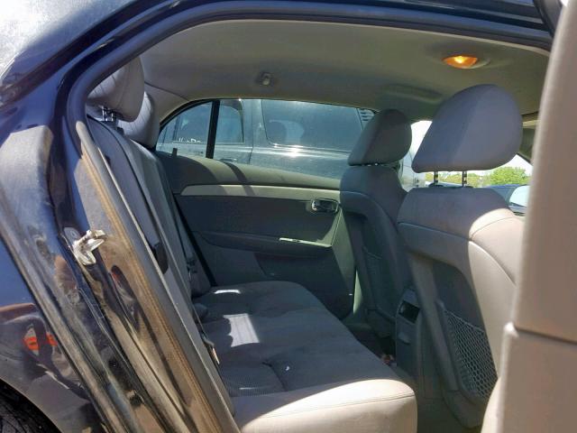 1G1ZB5E10BF391286 - 2011 CHEVROLET MALIBU LS BLACK photo 6