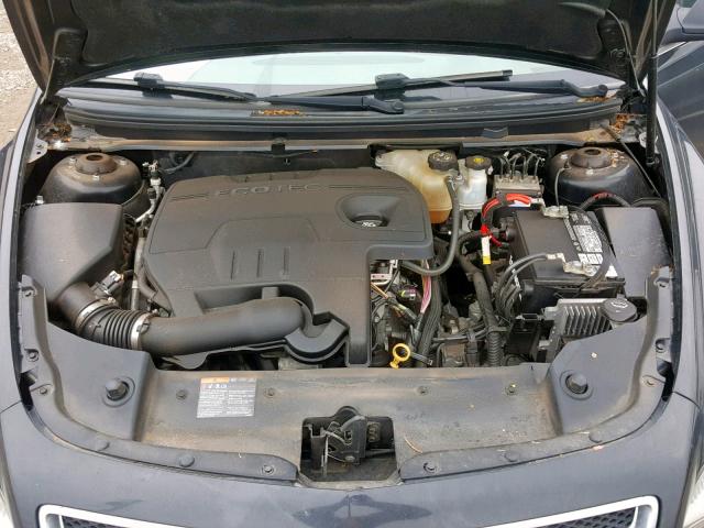 1G1ZB5E10BF391286 - 2011 CHEVROLET MALIBU LS BLACK photo 7