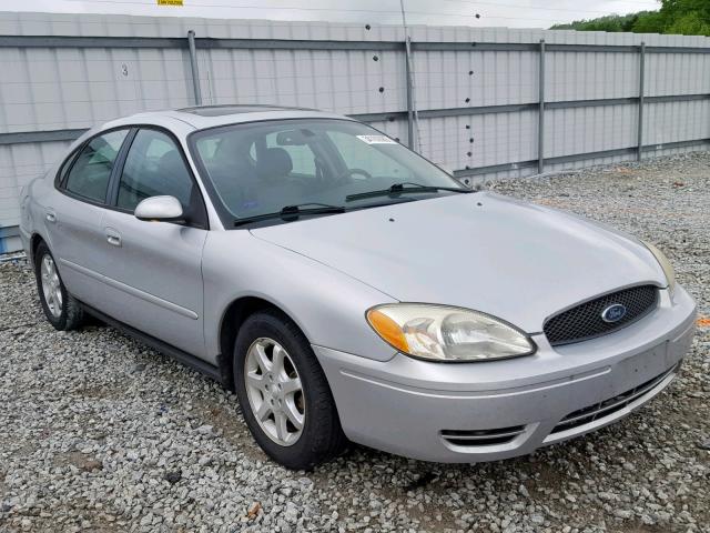 1FAFP56U86A164022 - 2006 FORD TAURUS SEL SILVER photo 1