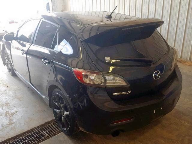 JM1BL1L33D1824151 - 2013 MAZDA SPEED 3 BLACK photo 3