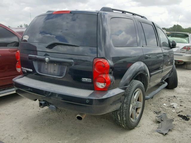 1D8HD58257F554654 - 2007 DODGE DURANGO LI BLACK photo 4