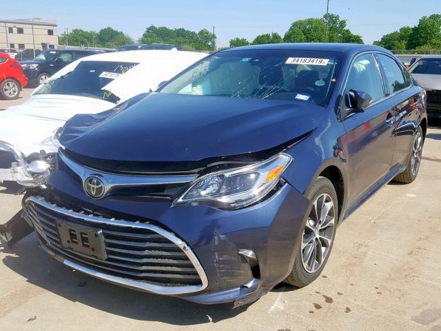 4T1BK1EB3HU243871 - 2017 TOYOTA AVALON XLE BLUE photo 2