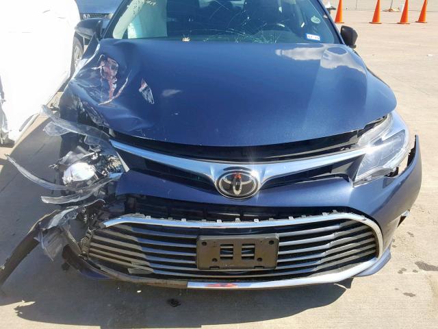 4T1BK1EB3HU243871 - 2017 TOYOTA AVALON XLE BLUE photo 9