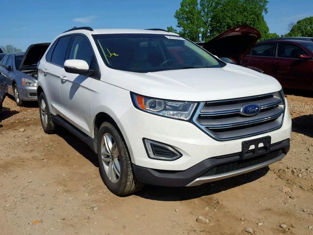 2FMPK3J9XGBB78879 - 2016 FORD EDGE SEL WHITE photo 1