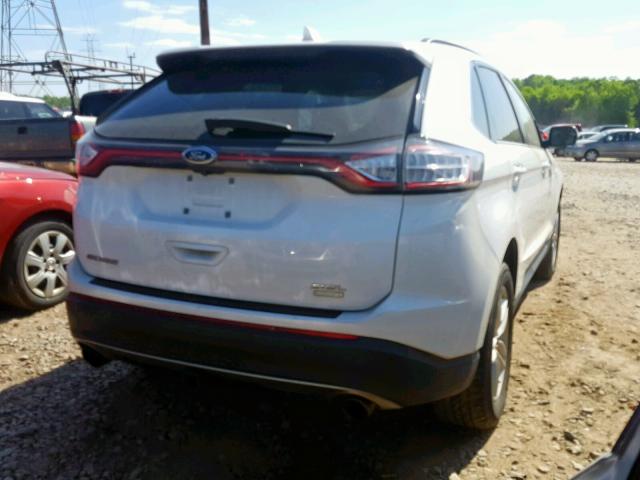 2FMPK3J9XGBB78879 - 2016 FORD EDGE SEL WHITE photo 4