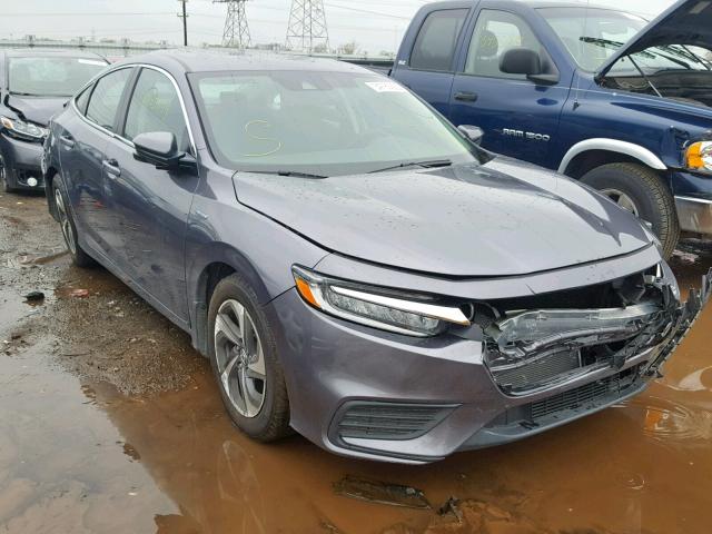 19XZE4F59KE006473 - 2019 HONDA INSIGHT EX GRAY photo 1