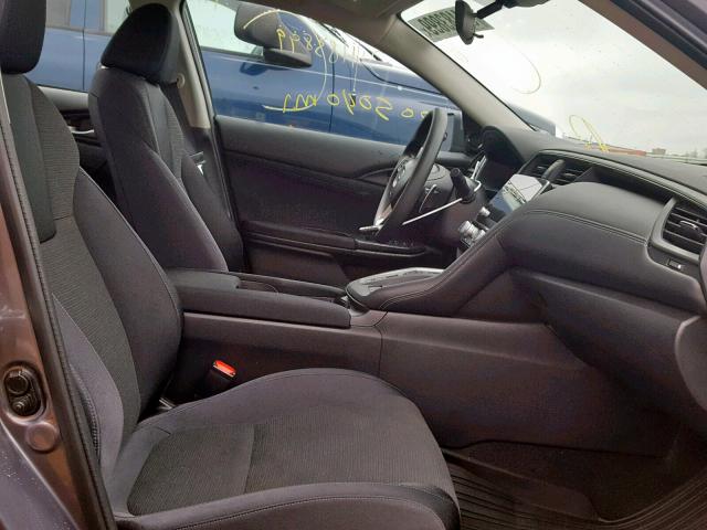 19XZE4F59KE006473 - 2019 HONDA INSIGHT EX GRAY photo 5