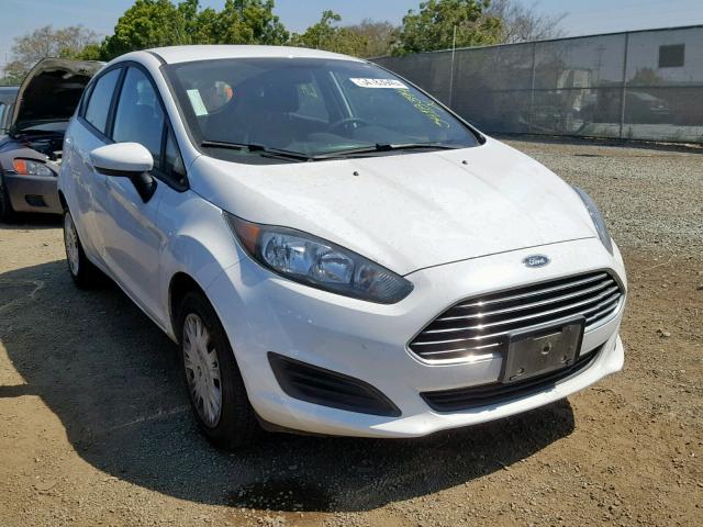 3FADP4TJ8GM172122 - 2016 FORD FIESTA S WHITE photo 1