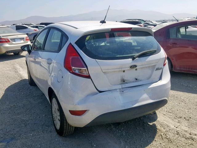 3FADP4TJ8GM172122 - 2016 FORD FIESTA S WHITE photo 3