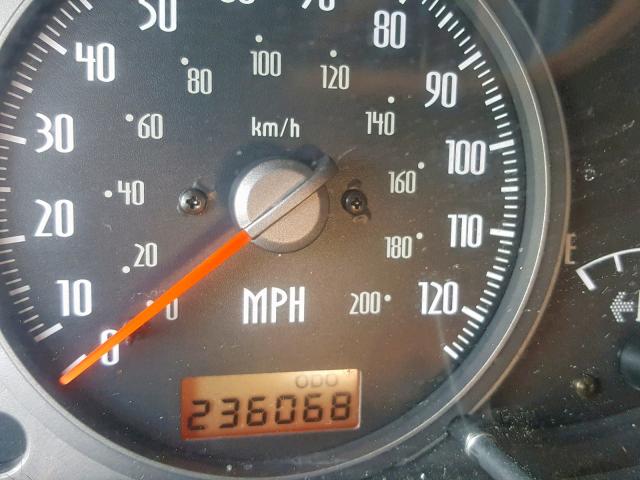 4S2CE58X434601765 - 2003 ISUZU AXIOM XS Gümüş foto 8