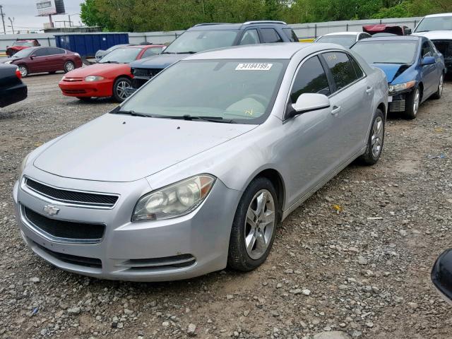1G1ZC5E04AF193524 - 2010 CHEVROLET MALIBU 1LT 银色 照片 2