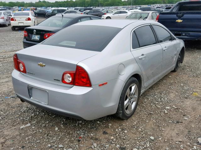 1G1ZC5E04AF193524 - 2010 CHEVROLET MALIBU 1LT 银色 照片 4