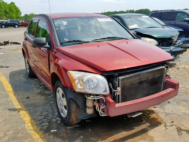 1B3HB28B47D243930 - 2007 DODGE CALIBER RED photo 1