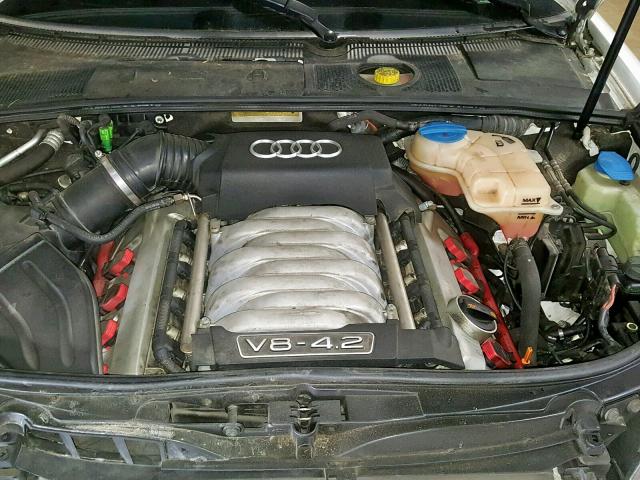 WUARL48H57K900944 - 2007 AUDI S4 QUATTRO WHITE photo 7