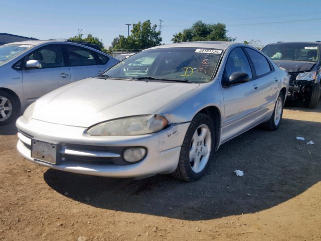 2B3HD76V0YH381246 - 2000 DODGE INTREPID R SILVER photo 2