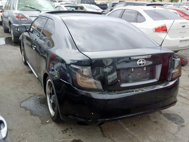 JTKJF5C71C3025848 - 2012 TOYOTA SCION TC BLACK photo 3