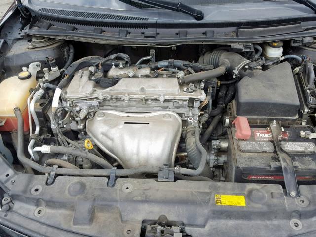 JTKJF5C71C3025848 - 2012 TOYOTA SCION TC BLACK photo 7