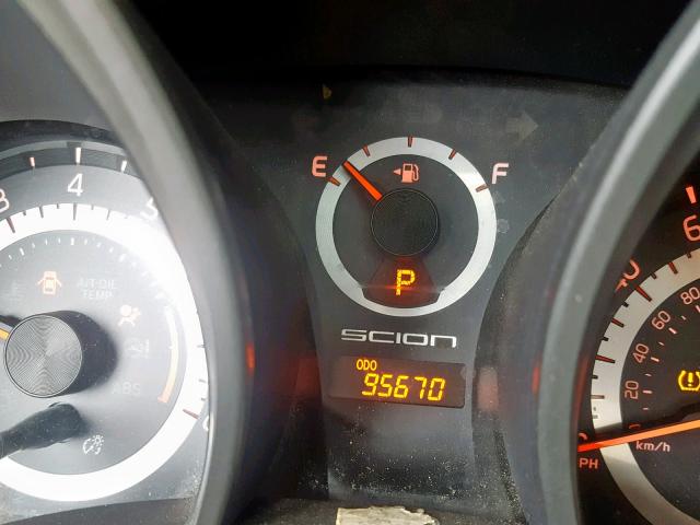 JTKJF5C71C3025848 - 2012 TOYOTA SCION TC BLACK photo 8