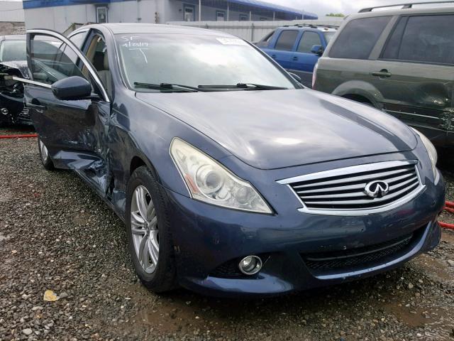 JN1CV6AR6CM671851 - 2012 INFINITI G37 BLUE photo 1