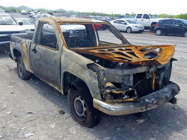 1GCCS149378115550 - 2007 CHEVROLET COLORADO BURN photo 1