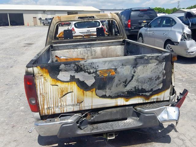 1GCCS149378115550 - 2007 CHEVROLET COLORADO BURN photo 10