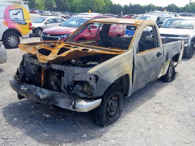 1GCCS149378115550 - 2007 CHEVROLET COLORADO BURN photo 2