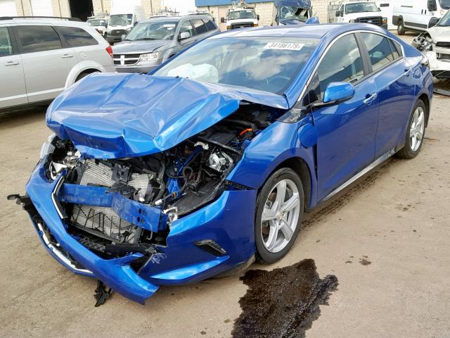 1G1RA6S59JU114968 - 2018 CHEVROLET VOLT LT BLUE photo 2