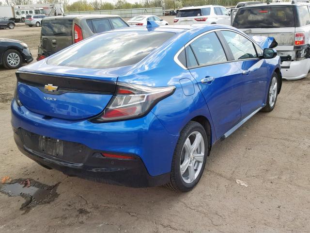 1G1RA6S59JU114968 - 2018 CHEVROLET VOLT LT BLUE photo 4