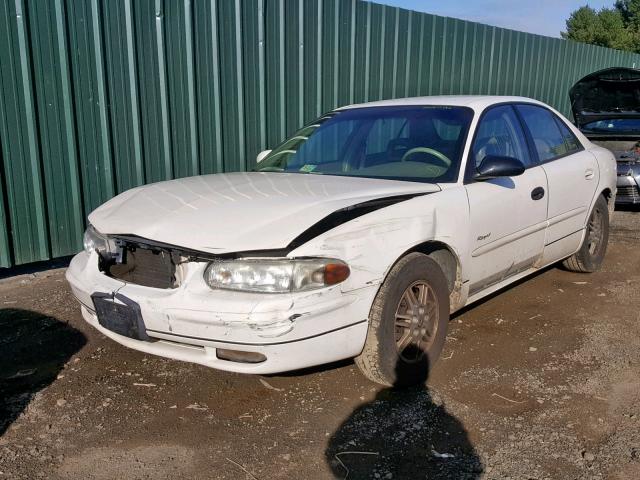 2G4WB55K611125730 - 2001 BUICK REGAL LS WHITE photo 2