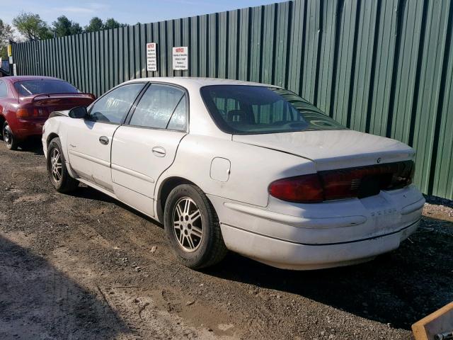 2G4WB55K611125730 - 2001 BUICK REGAL LS WHITE photo 3