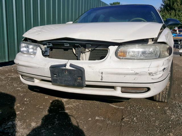 2G4WB55K611125730 - 2001 BUICK REGAL LS WHITE photo 9