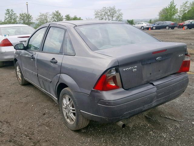 1FAFP34N85W163387 - 2005 FORD FOCUS ZX4 TWO TONE photo 3