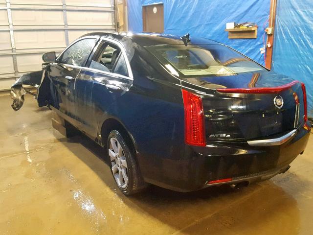 1G6AH5R39D0126535 - 2013 CADILLAC ATS LUXURY BLACK photo 3