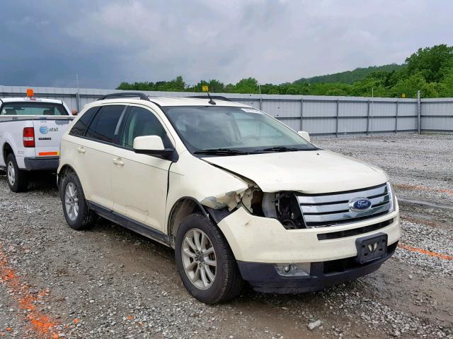 2FMDK48C17BA59497 - 2007 FORD EDGE SEL WHITE photo 1