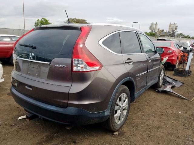 5J6RM4H77CL059757 - 2012 HONDA CR-V EXL  photo 4